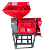6n100 Single Mini Rice Mill Machine with motor 3 hp copper