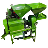 Mini Combine Rice Mill machine - 6w300 4.5 HP Motor