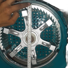 Double Stage Pulverizer Machine 7.5 Motor Commercial Use Atta Chakki Grinder