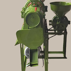 4 In One Mini Combined Rice Mill Machine with motor