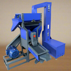 6N70 RRO MAX MINI RICE MILL WITH MOTOR 10 HP Elevator