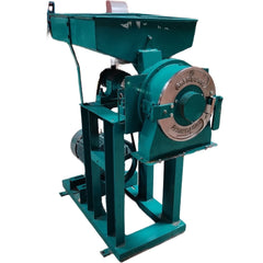 Double Stage Pulverizer Machine 7.5 Motor Commercial Use Atta Chakki Grinder