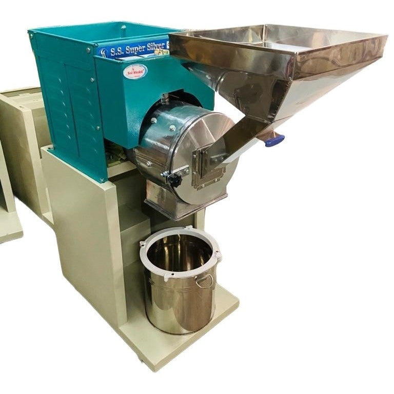 MS Automatic 3HP Double Chember Pulverizer Machine - Single Phase